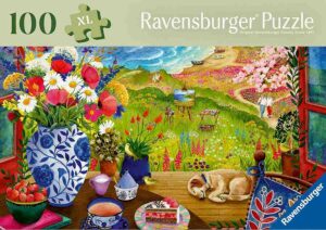 Seaside view out the window palapeli 100 palaa XL palat isopalainen palapeli