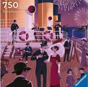 Titanic palapeli 750 palaa on Ravensburgerin tammikuun 2026 uutuus Art & Soul -sarjaa