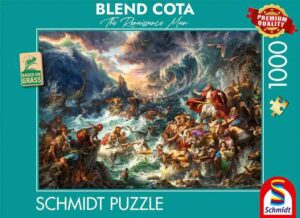 The path through the sea palapeli 1000 palaa on Blend Cotan kuvittama taidepalapeli.