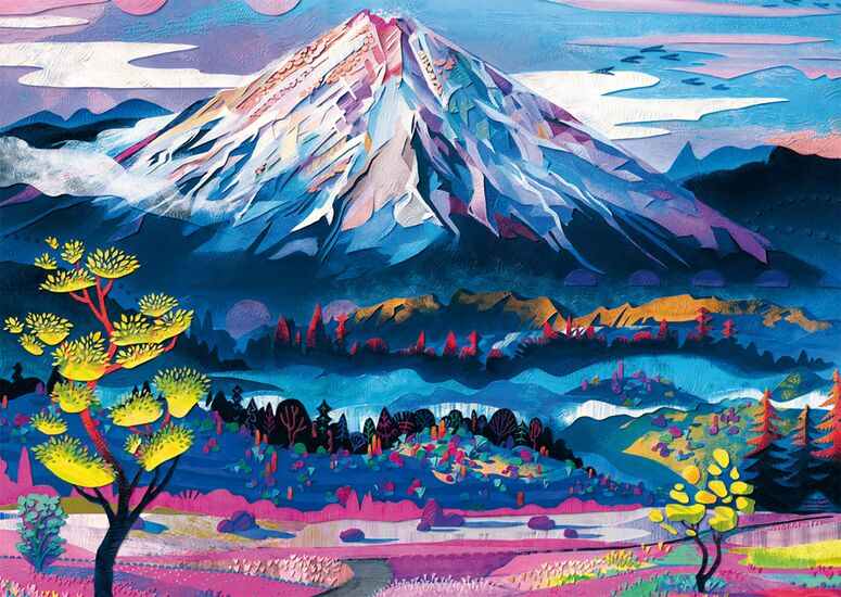 Schmidt The calm of the mountain palapeli 1000 palaa - Image 2