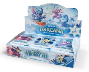 Disney Lorcana TCG: Winterspell – Booster Display (24 booster packia) Pienessä Harrastepuodissa
