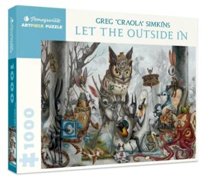 Let the Outside in palapeli 1000 palaa on Greg Simkins'n kuvittama taidepalapeli ja fantasiapalapeli. 