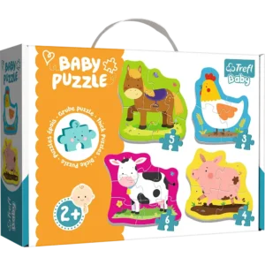 Taaperopalapelit Animals on the Farm palapelit palamäärissä 3, 4, 5, 6. taapero palapeli lasten palapelit