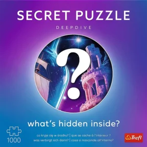 Secret Puzzle: Deepdive palapeli kuuluu Treflin Premium Plus Quality ‑sarjaan ja Secret Puzzle ‑konseptiin mysteeripalapeli