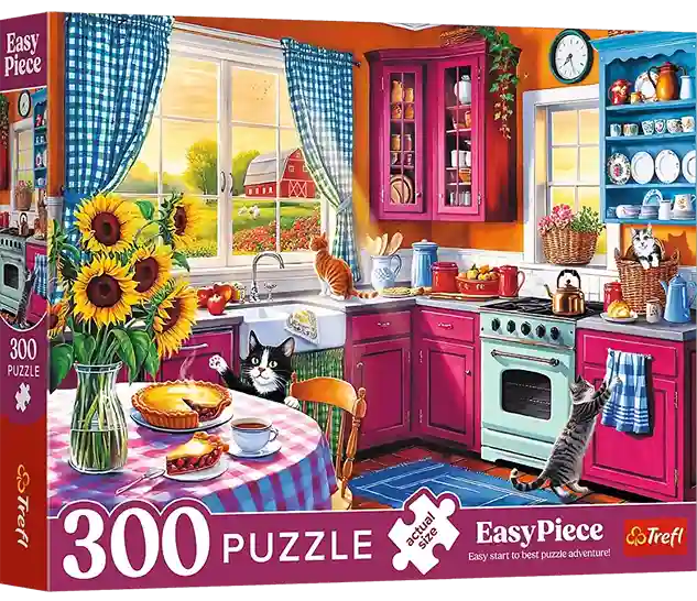 Trefl Morning in the Kitchen palapeli 300 palaa - Image 2