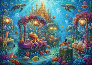 The Kingdom of the Depths on ranskalaisen Bluebird Puzzlen 500 palan palapeli