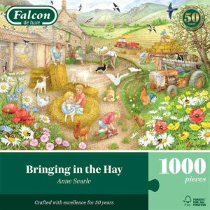 Bringing in the Hay – maalaisromanttinen palapeli 1000 palaa Falcon de Luxe